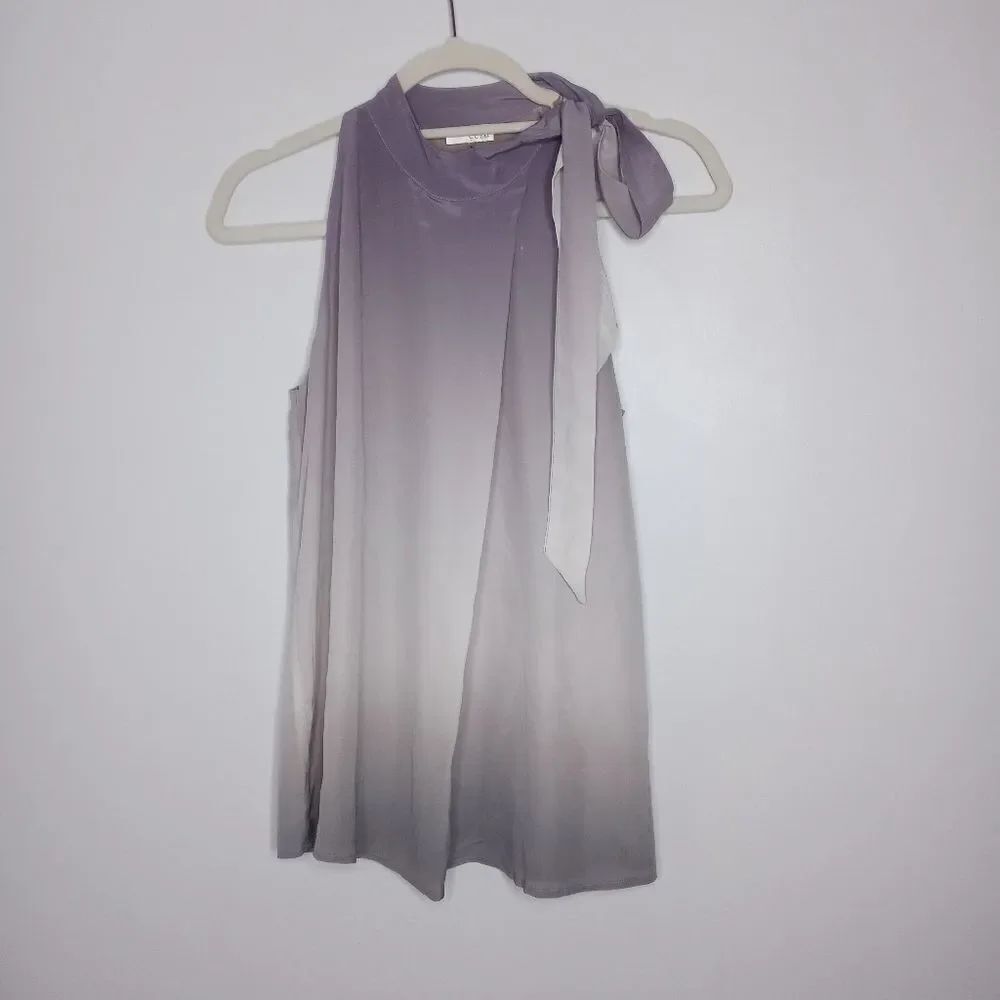Ecru silk blouse size small